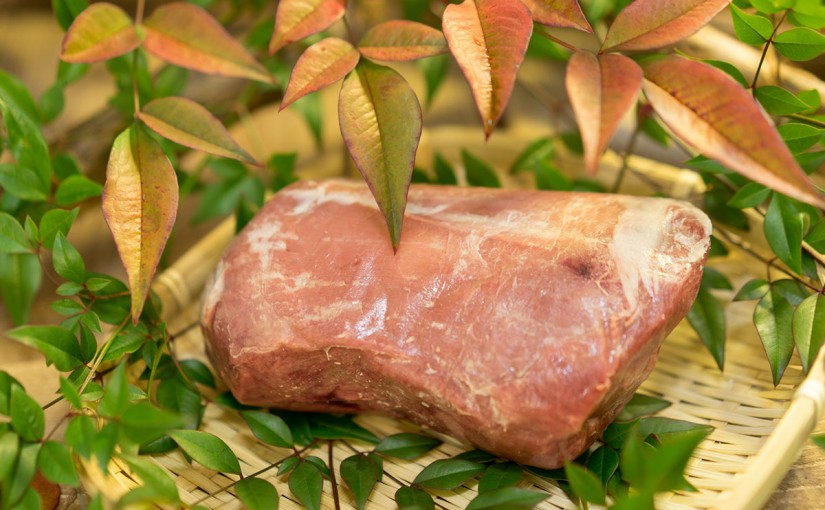 鹿のもも肉