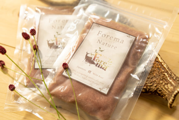 国産猪のペットフード Forema Nature