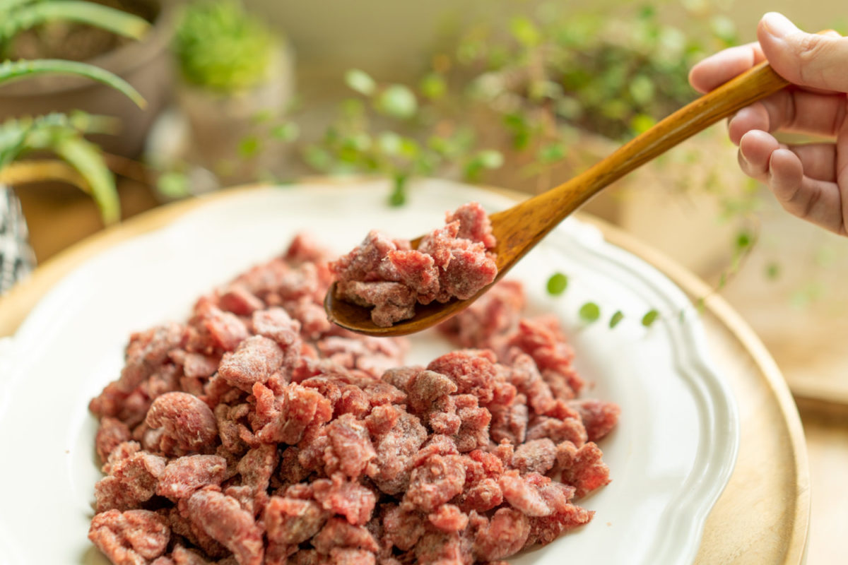 鹿肉 パラパラミンチ