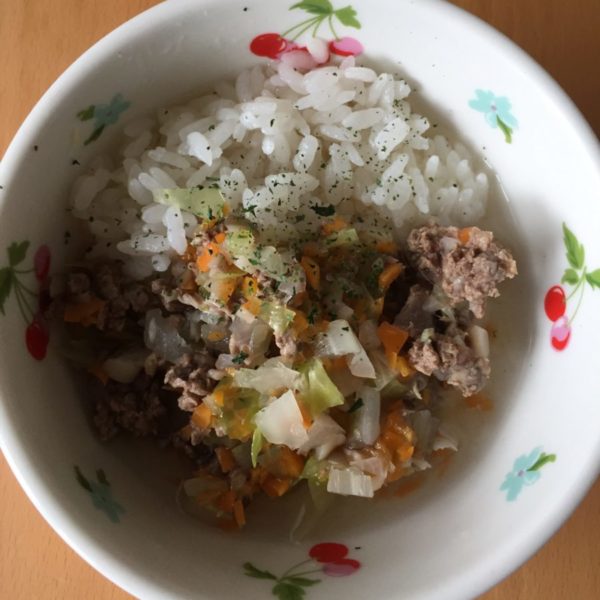 鹿肉と野菜のスープ 犬の手作りご飯レシピ