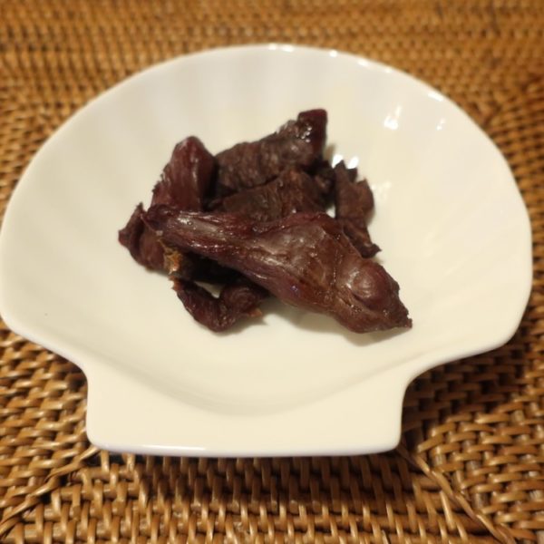 鹿肉のジャーキー 犬の手作りご飯レシピ