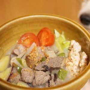 鹿肉のラザニア