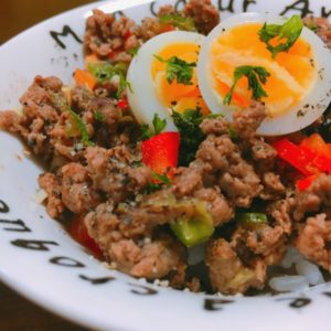 鹿肉ミンチ 犬の手作りご飯