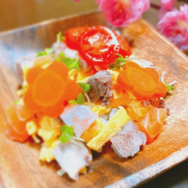 簡単ちらし寿司 犬の手作りご飯レシピ