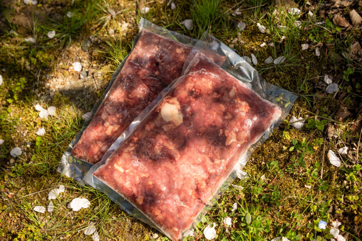 鹿ミンチ ペット用 1kg