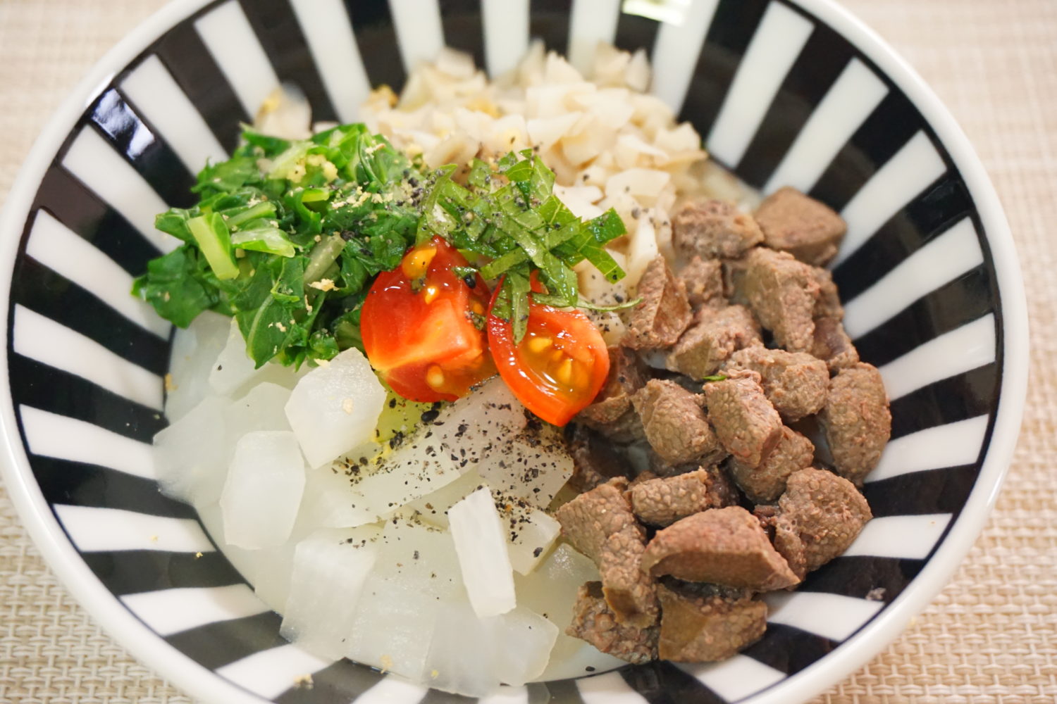 猪レバーの生姜煮 犬の手作りご飯レシピ