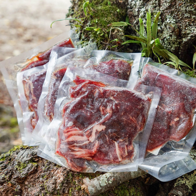 鹿肉 切り落とし100g 5パック