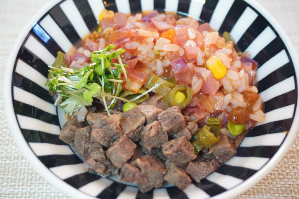 犬の手作り食の事例